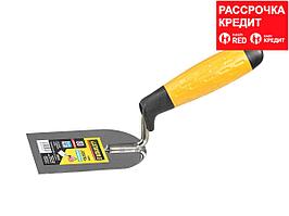 Кельма STAYER "PROFI" нержавеющее полотно, 2-х компонентная рукоятка, 80x110мм (08295-08)