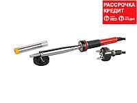 Паяльник электрический СВЕТОЗАР SV-55300-100, ПРЕМЬЕР, 2-комп. рукоятка, жало LONG LIFE, форма клин, 100 Вт