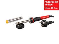 Паяльник электрический СВЕТОЗАР SV-55300-30, ПРЕМЬЕР, 2-комп. рукоятка, жало LONG LIFE, форма конус, 30 Вт