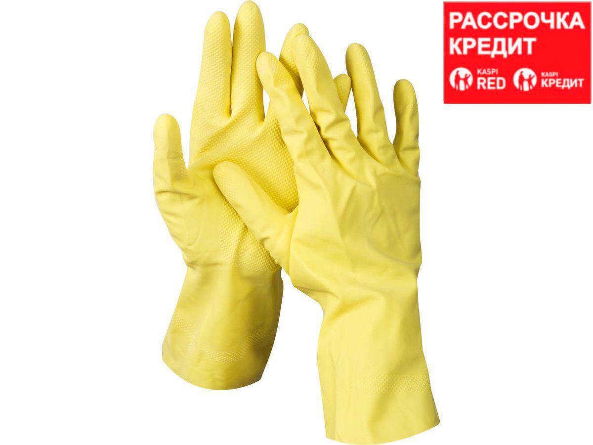 DEXX перчатки латексные хозяйственно-бытовые, размер M. (11201-M) - фото 1 - id-p4372588
