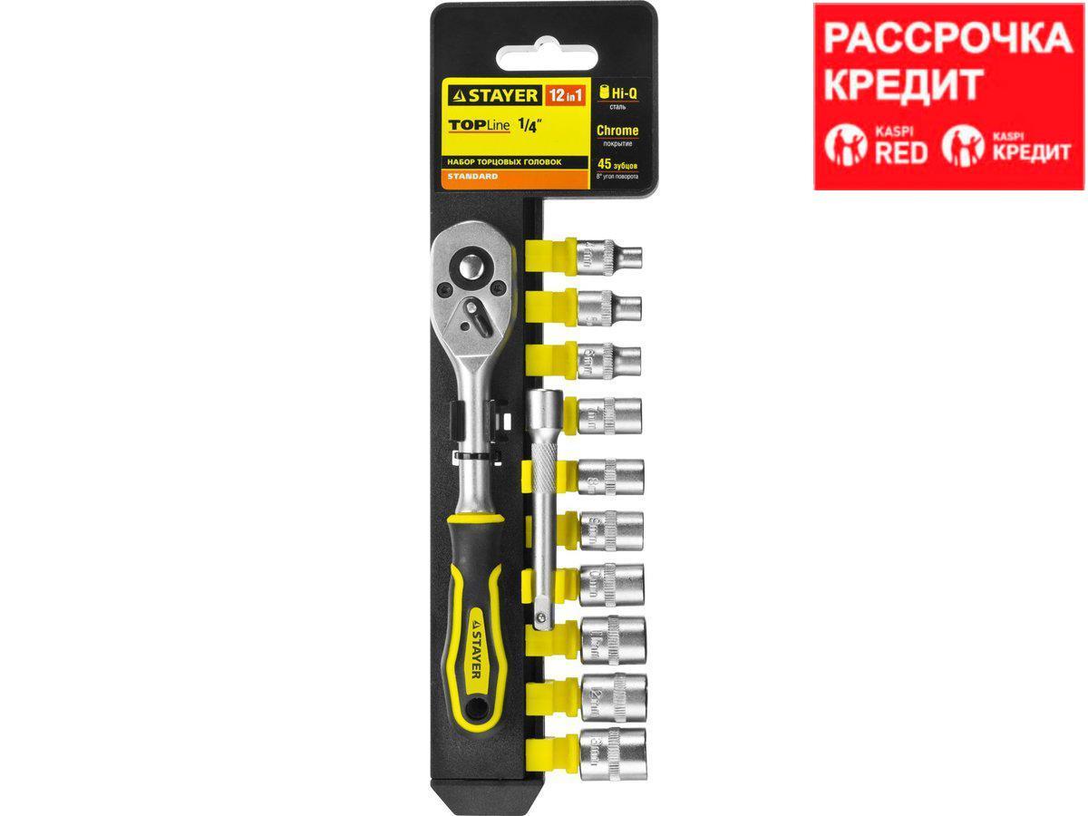 STAYER RSS 12S набор торцовых головок и бит-головок 12 предм. (27754-H12)