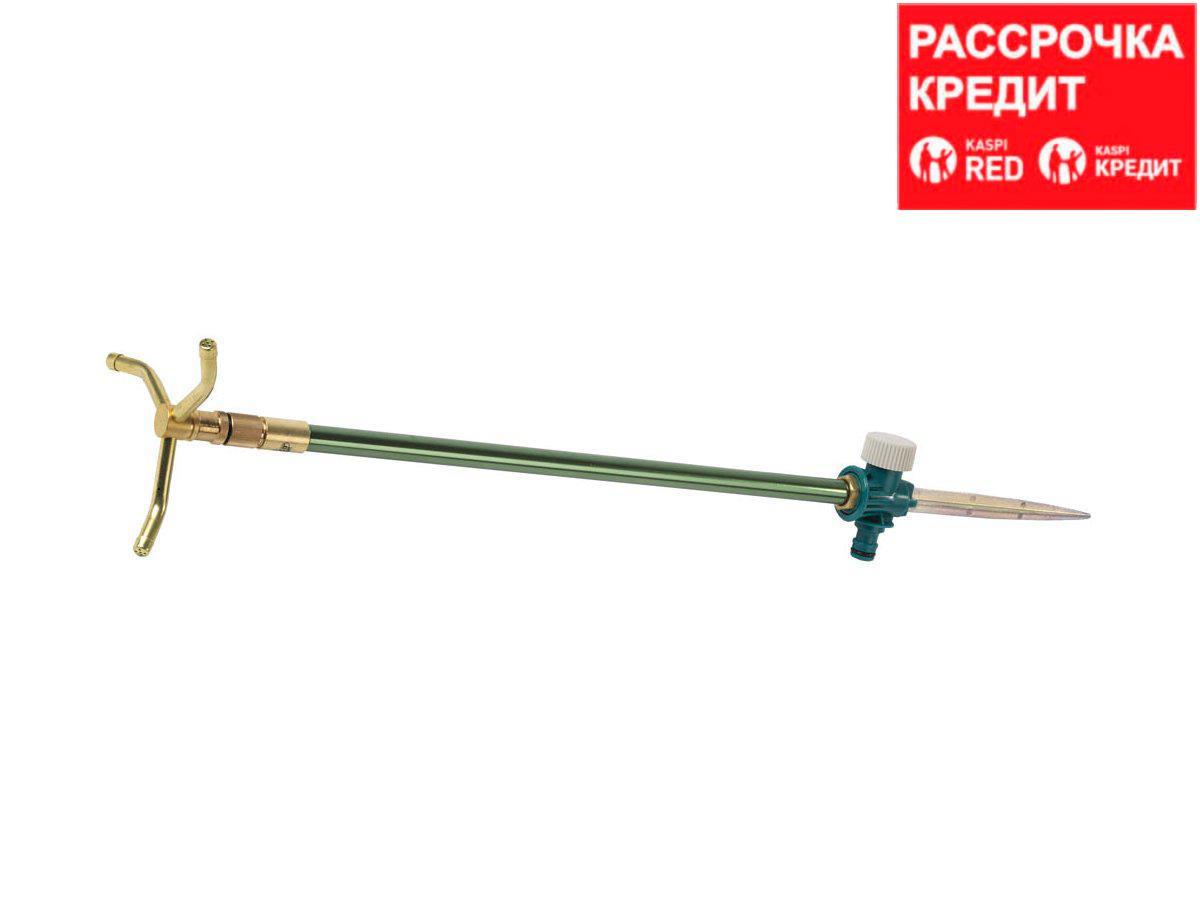 RACO 656C 115 м2 полив, латунный, на удлинителе 530-840 мм, распылитель круговой с 3-мя поворотными соплами