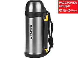 Термос STAYER "COMFORT" туристический, с ручкой, 1000мл (48110-1000)