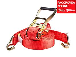 Ремень STAYER "PROFESSIONAL" для крепления груза, ширина ленты 50мм, нагрузка до 3000кг, длина 8м (40564-8)