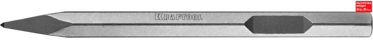 KRAFTOOL ALLIGATOR HEX 28 Зубило пикообразное 400 мм (29341-00-400) - фото 1 - id-p64563380