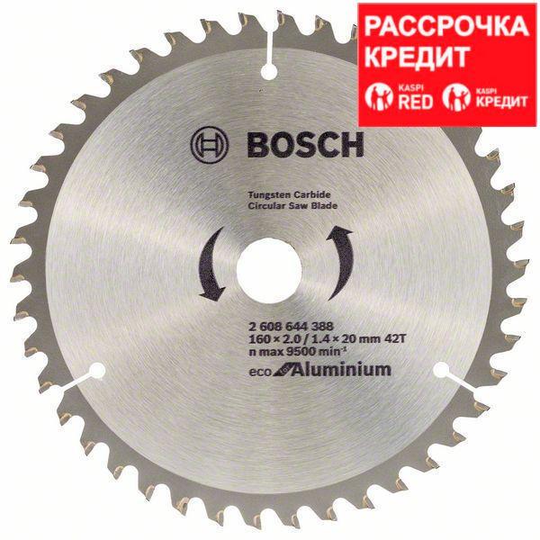 Пильный диск Bosch Eco for Aluminium 160х20/16, Z42, фото 1