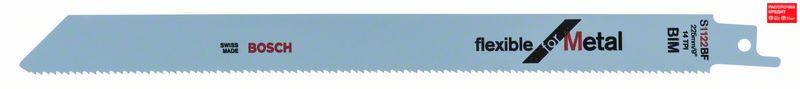 Сабельное полотно по металлу Bosch Flexible for Metal S 1122 BF, 5 шт