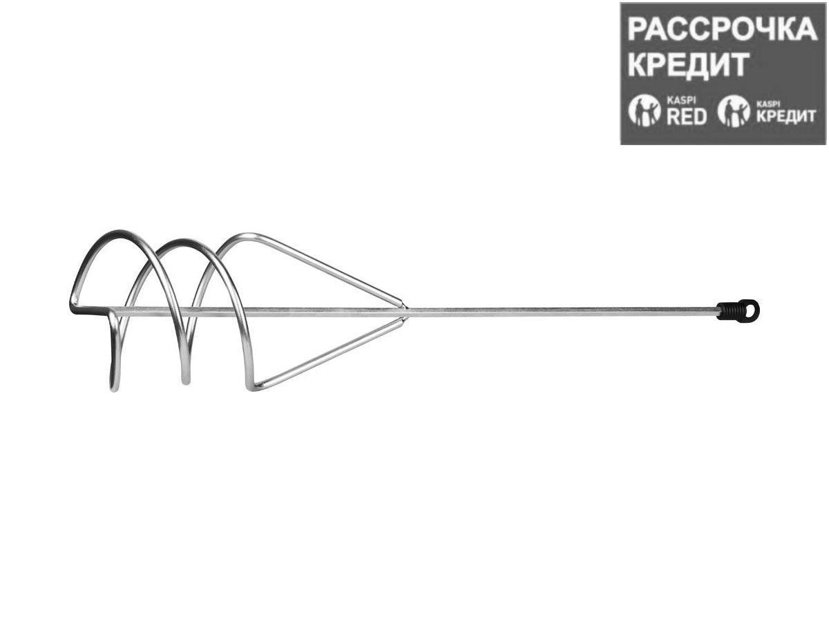 Миксер STAYER "MASTER" для песчано-гравийных смесей, шестигранный хвостовик, оцинкованный, 120х580мм