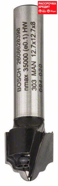 Профильная фреза H Bosch Standard for Wood 8x12,7x46 мм - фото 1 - id-p57377975