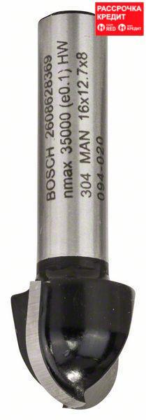 Галтельная фреза Bosch Standard for Wood 8x16x45 мм - фото 1 - id-p57377979