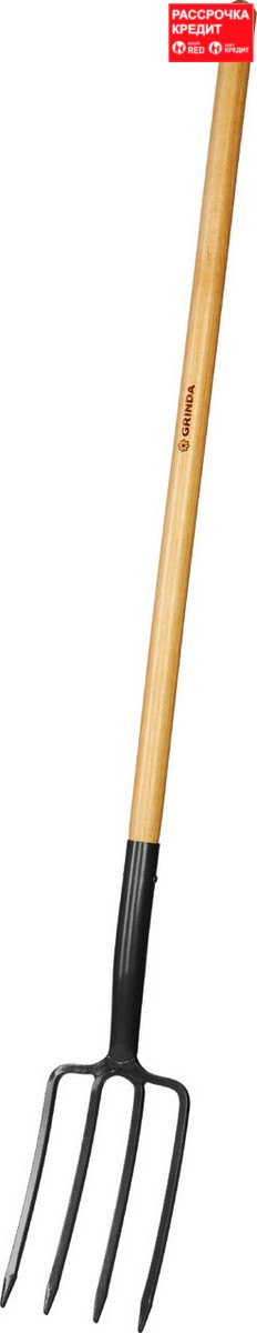 GRINDA PROLine 280x180x1500 мм, вилы с деревянным черенком (39725)