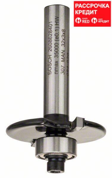 Дисковая фреза с шарикоподшипником Bosch Standard for Wood 8x32x51x3 мм