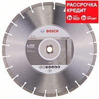 Алмазный отрезной круг по бетону Bosch Standard for Concrete 350x20/25.4x2.8x10 мм