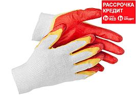 STAYER EXPERT-2, размер L-XL, перчатки с двойным латексным обливом (11409-XL)