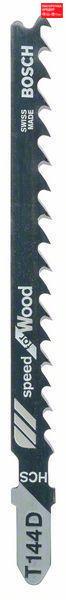 Пилочка для лобзика Bosch Speed for Wood T 144 D, 25 шт