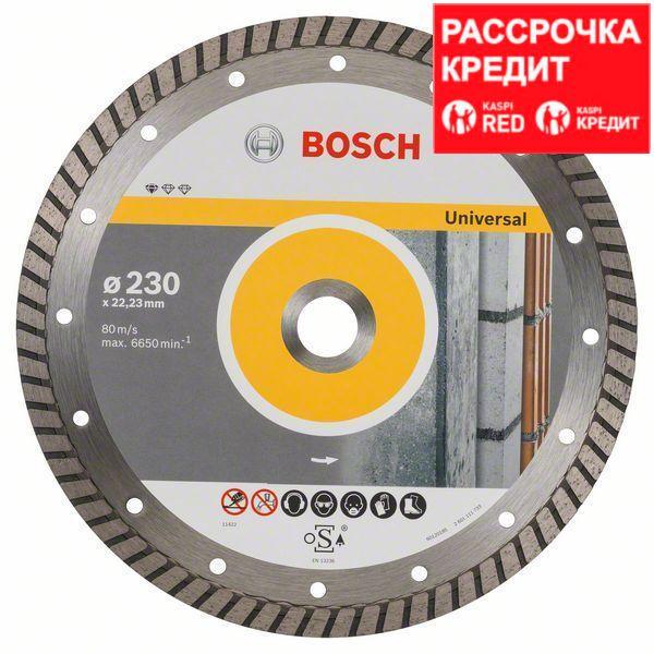 Алмазный отрезной круг универсальный Bosch Standard for Universal Turbo 230x22.23x2.5x10 мм, 10 шт, фото 1