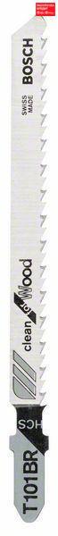 Пилочка для лобзика Bosch Clean for Wood T 101 BR, 25 шт
