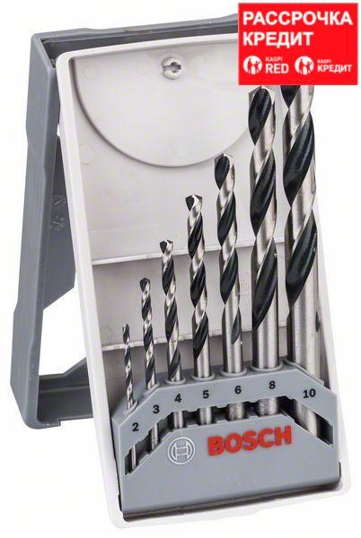 Набор сверл по металлу Bosch HSS-PointTeQ Mini X-Line, 7 шт