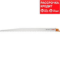 Полотно ЗУБР "ЭКСПЕРТ" S1617K для сабельной эл. ножовки Cr-V,быстрый грубый рез, заготовки дров, 280/8,5мм