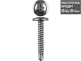 Саморезы ПШМ-С со сверлом для листового металла, 14 х 4.2 мм, 10 000 шт, ЗУБР (4-300210-42-014)