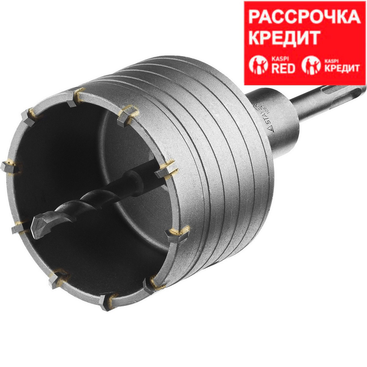 Коронка по бетону ProHAMMER с державкой SDS-Plus, d= 80 мм, STAYER (29190-80_z01) - фото 1 - id-p69607731