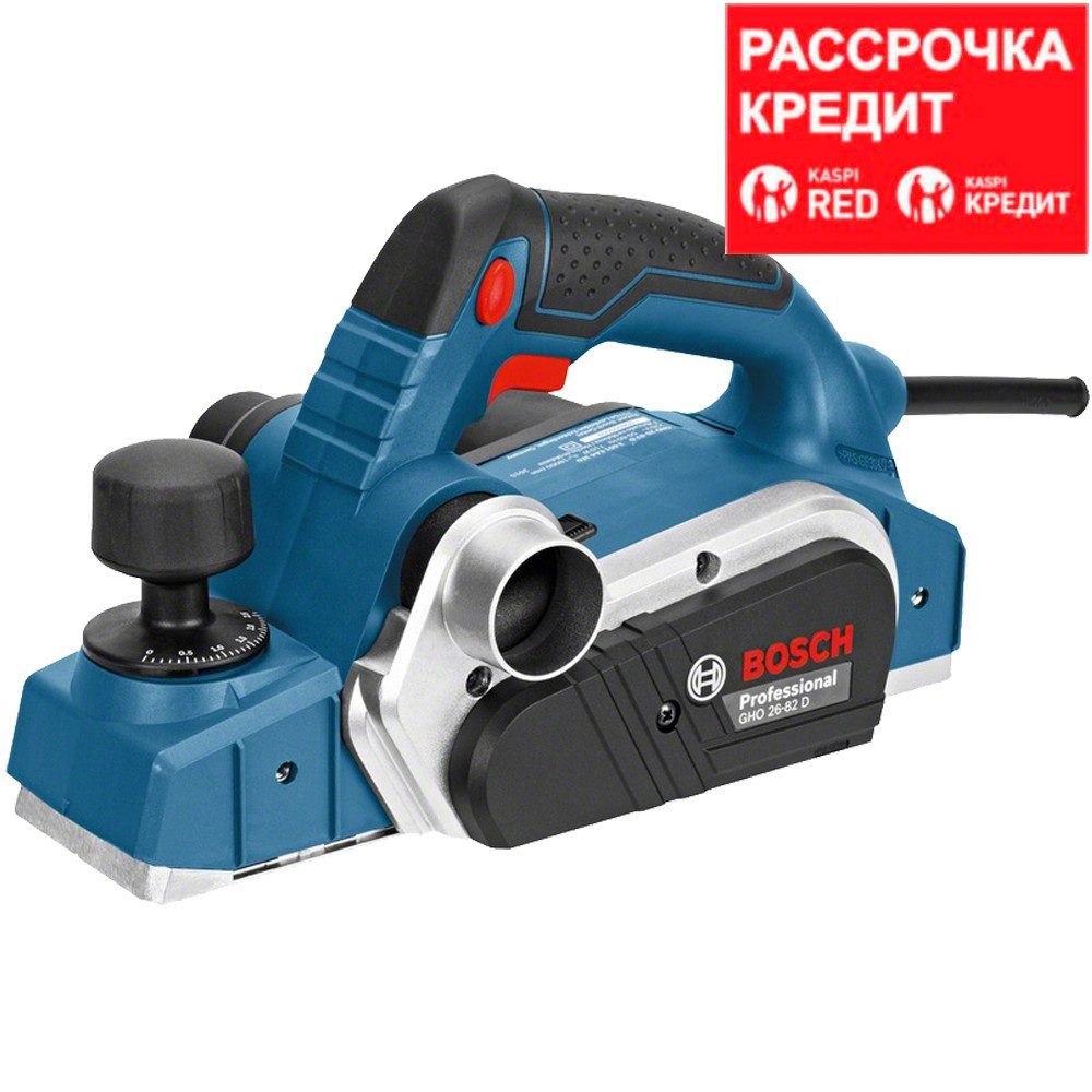 BOSCH 710 Bт, 16000 об/мин, 82 мм, рубанок GHO 26-82 D (0 601 5A4 301)