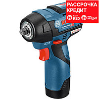 BOSCH Li-Ion, 12B, 2 скор., гайковерт ударный аккумуляторный GDS 12V-115 L-BOXX (0 601 9E0 103)