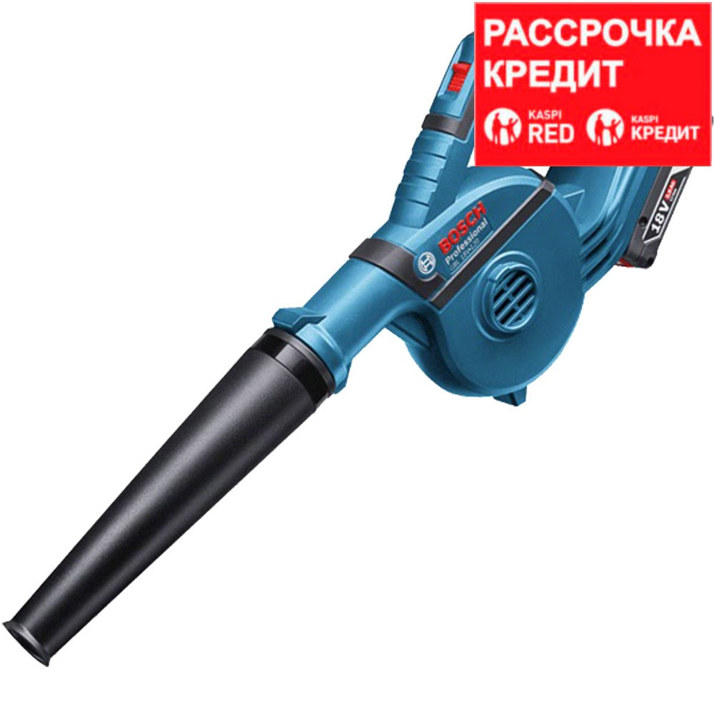 BOSCH 18 В, 75 м/с, 120 м3/ч, пылесос-воздуходувка садовый аккумуляторный GBL 18V-120 (0 601 9F5 100