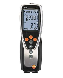 Testo Трехканальный термометр Testo 735-1 с выбором зонда 0560 7351