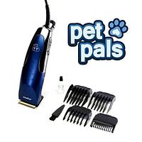 Машинка для стрижки собак сетевая Jinghao Pet Pals + 4 насадки