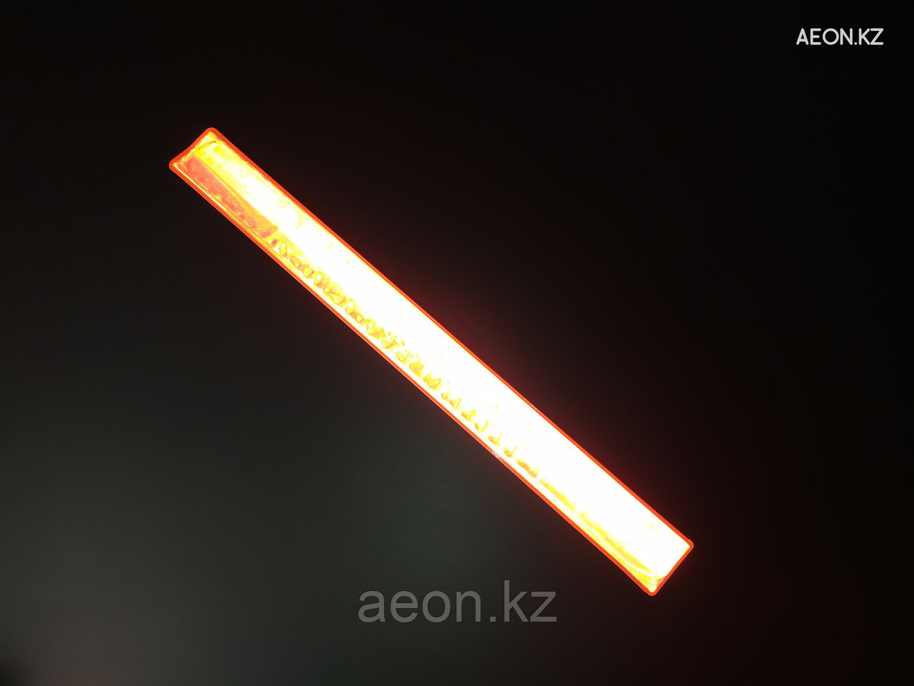 Светоотражающий браслет ПВХ (Слэп) зеленый Оранжевый - фото 5 - id-p80325007