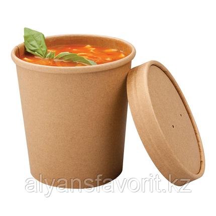 EcoSoup -супница 760 мл. крафт, 90*110 мм. РФ, фото 2