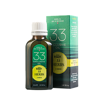 Эфирное масло 33 трав при простудных заболеваниях, головная боль, суставные заболевания