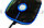 Компьютерная мышь проводная бесшумная оптическая с подсветкой USB Zornwee L200 Backlit Mute синий, фото 6