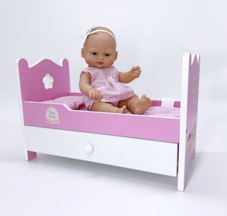 Кукла 28 CM с кроватью