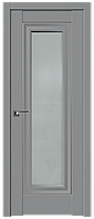 Дверь Экошпон 24U Серебро Манхэттен, Матовое, 900