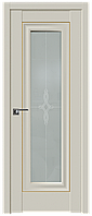 Дверь Экошпон 24U Золото Магнолия Сатинат, Узор матовое, 600