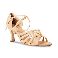 Туфли бальные женские сатин Gipsy BR31045S Sansha Цвет Светло-бронзовый Размер 11 Материал Сатин