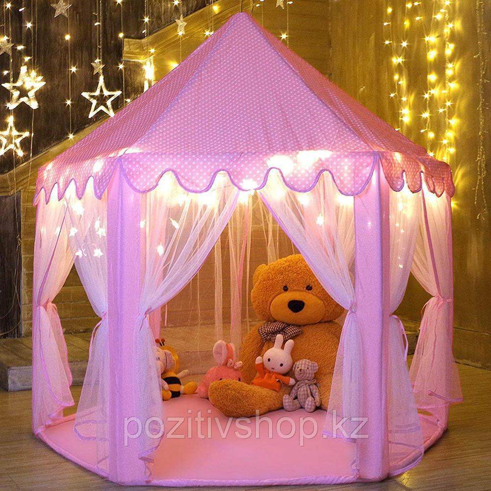 Детская игровая палатка шатер Принцесса - фото 3 - id-p80339169