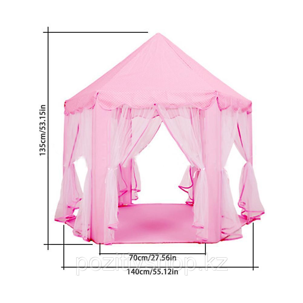 Детская игровая палатка шатер Принцесса - фото 7 - id-p80339169