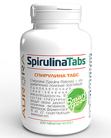 Спирулина Табс (Spirulina Tabs), Аврора, 200 таблеток