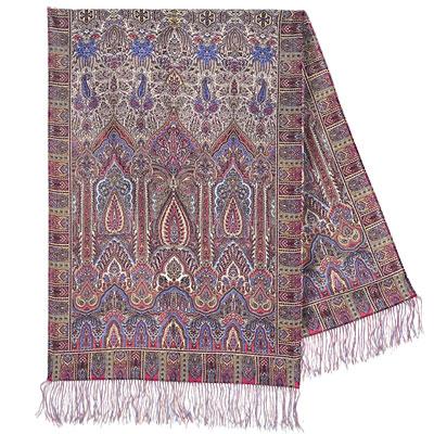 Палантин набивной Царский 1159-52 (70х200см)