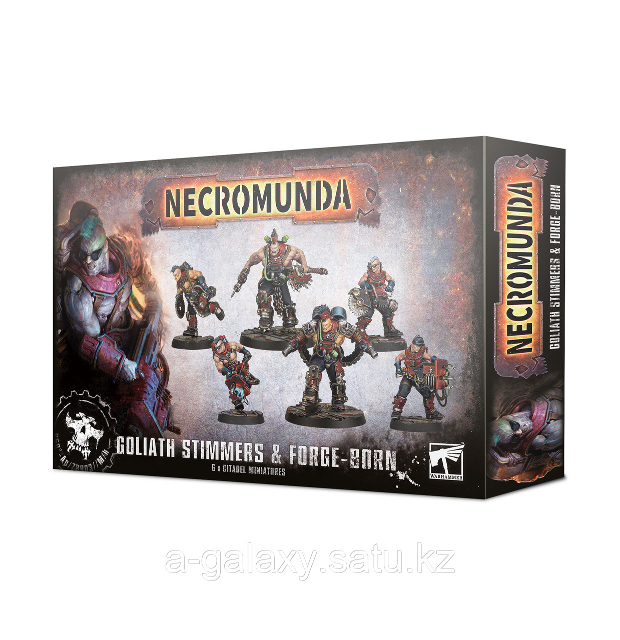 Necromunda: Goliath Stimmers & Forge-born (Некромунда: Химики Голиафа и Кузнерождённые) - фото 1 - id-p80344938