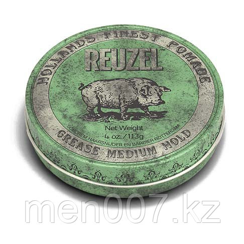 Reuzel Grease Medium Hold 113 г. (помада для укладки волос с регулируемой фиксацией)