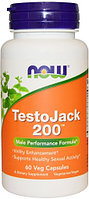 БАД для мужчин TestoJack 200 (60 капсул) Now Foods