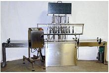 Автоматическая машина для дозирования жидкости по уровню (6 дозировочные головки)