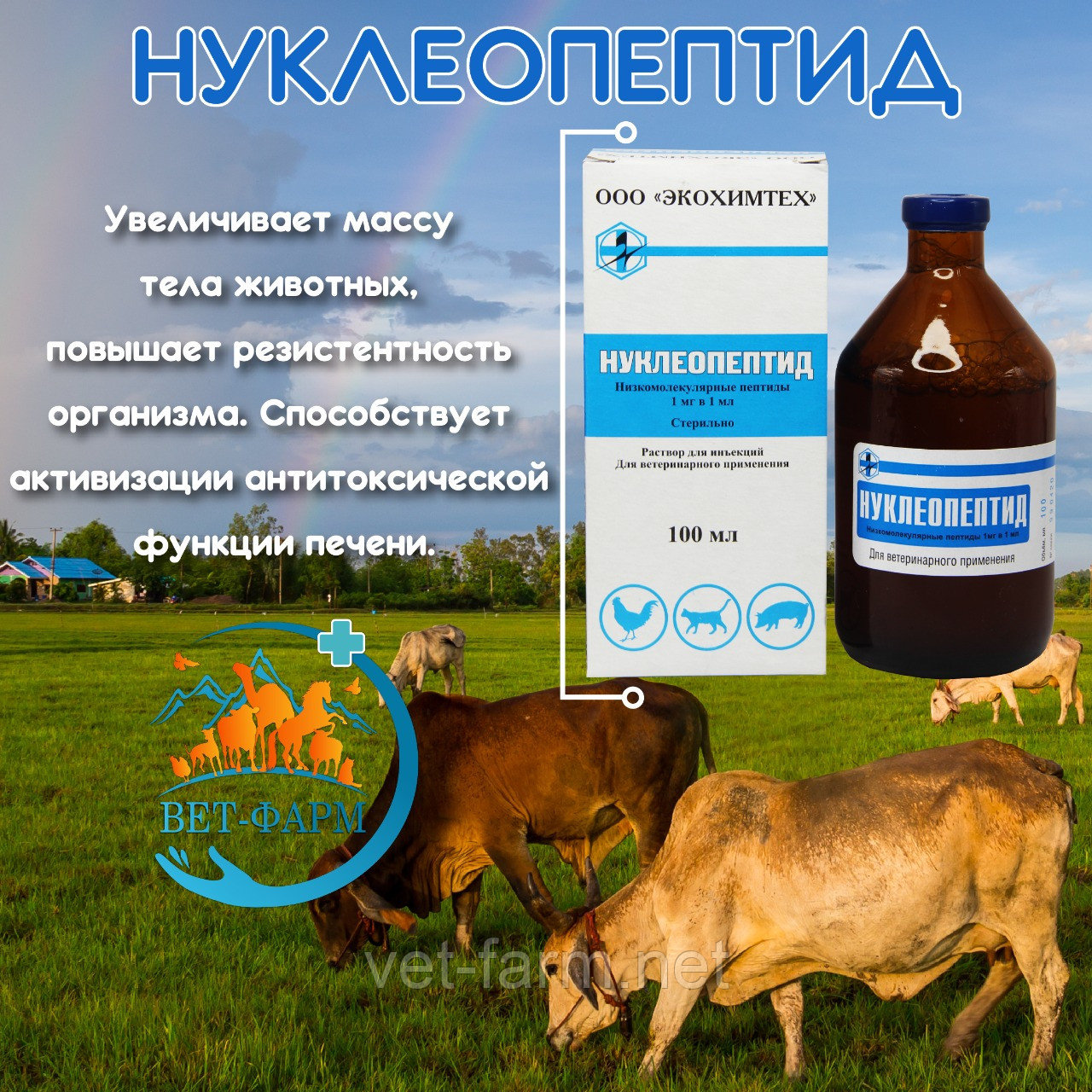 Нуклеопептид 100 мл