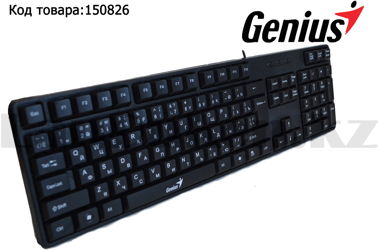 Клавиатура проводная USB Genius KB-06ХЕ черная - фото 1 - id-p80351336