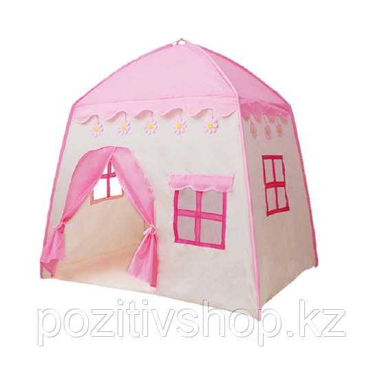 Детская игровая палатка-домик Принцесса 55 розовый - фото 4 - id-p80371256
