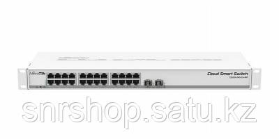 Коммутатор Cloud Smart Switch Mikrotik326-24G-2S+RM is SwOS